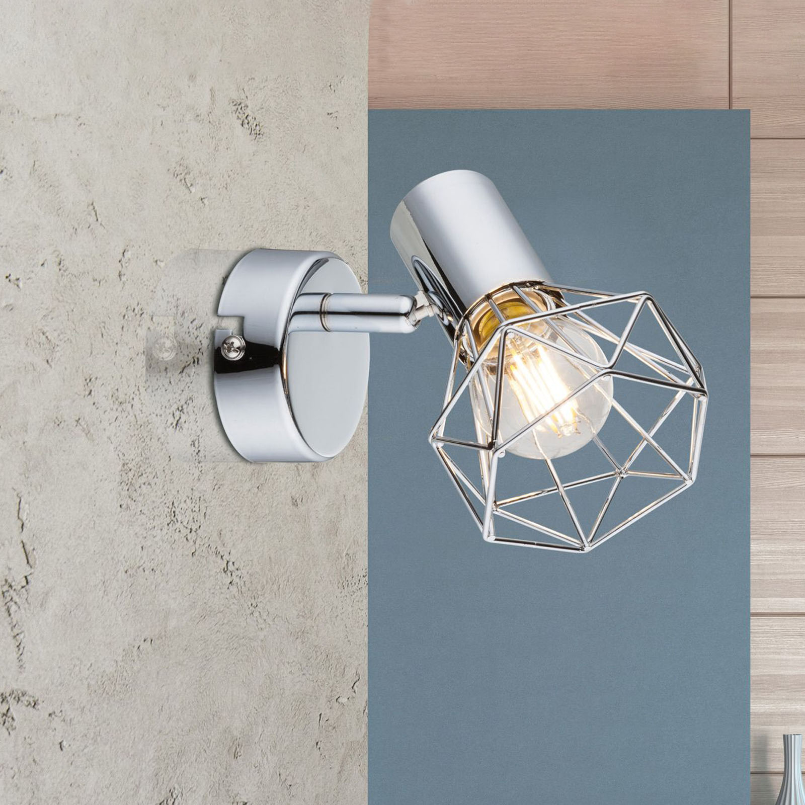 Innovatief ontworpen wandstraler Daiva